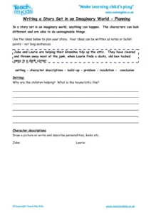 Worksheets for kids - writing-a-story-set-in-an-imaginary-world-planning